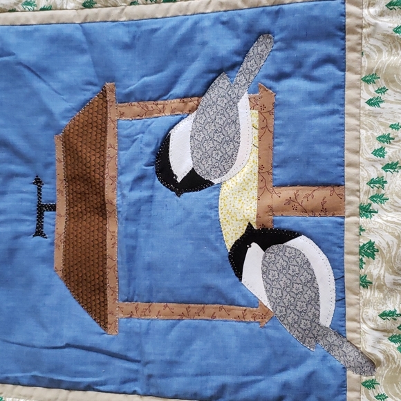 Chickadee wall hanging - Picture 2 of 3